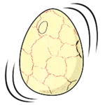 tamago shake egg pou 2 android application logo